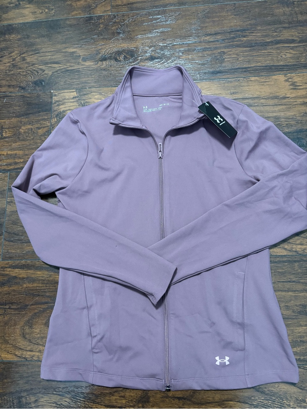Under Armour Lavender Full-Zip Lightweight Jacket